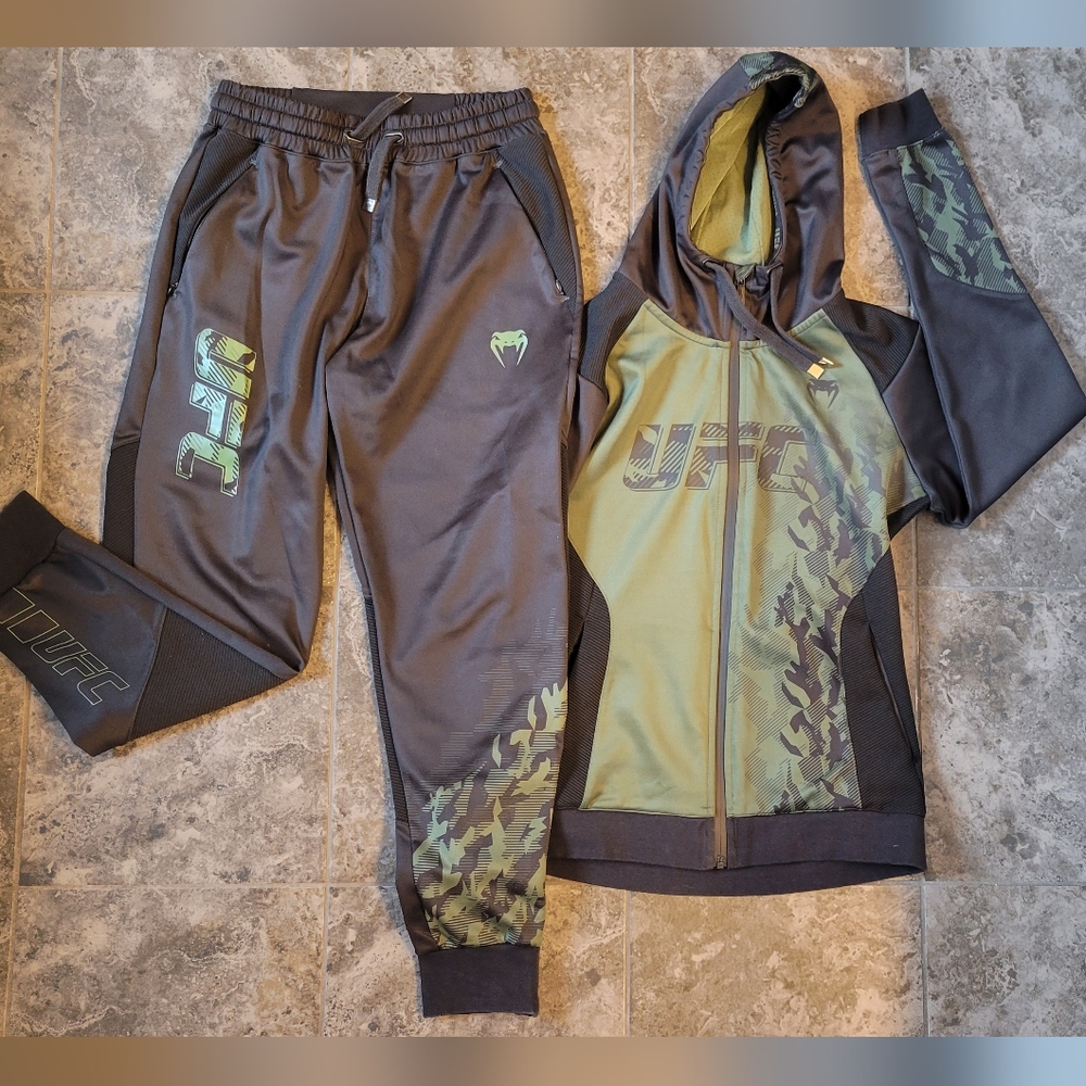 UFC VENUM AUTHENTIC FIGHT WEEK WOMEN'S ZIP HOODIE AND JOGGERS